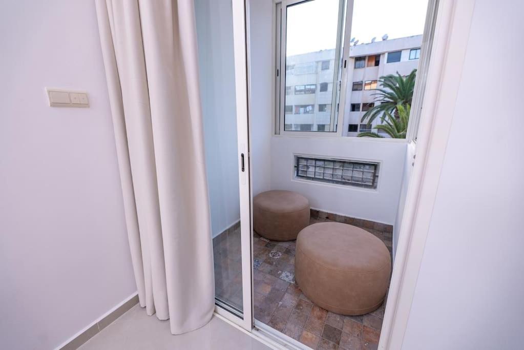 Tradition Meets Modern: 2Br Flat In Rabat Hassan エクステリア 写真