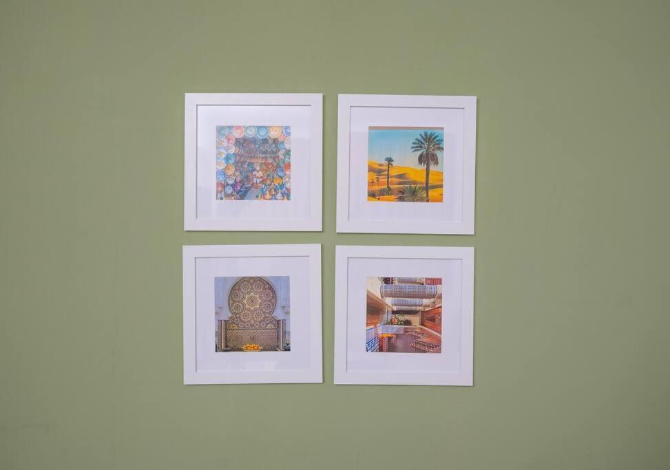 Tradition Meets Modern: 2Br Flat In Rabat Hassan エクステリア 写真